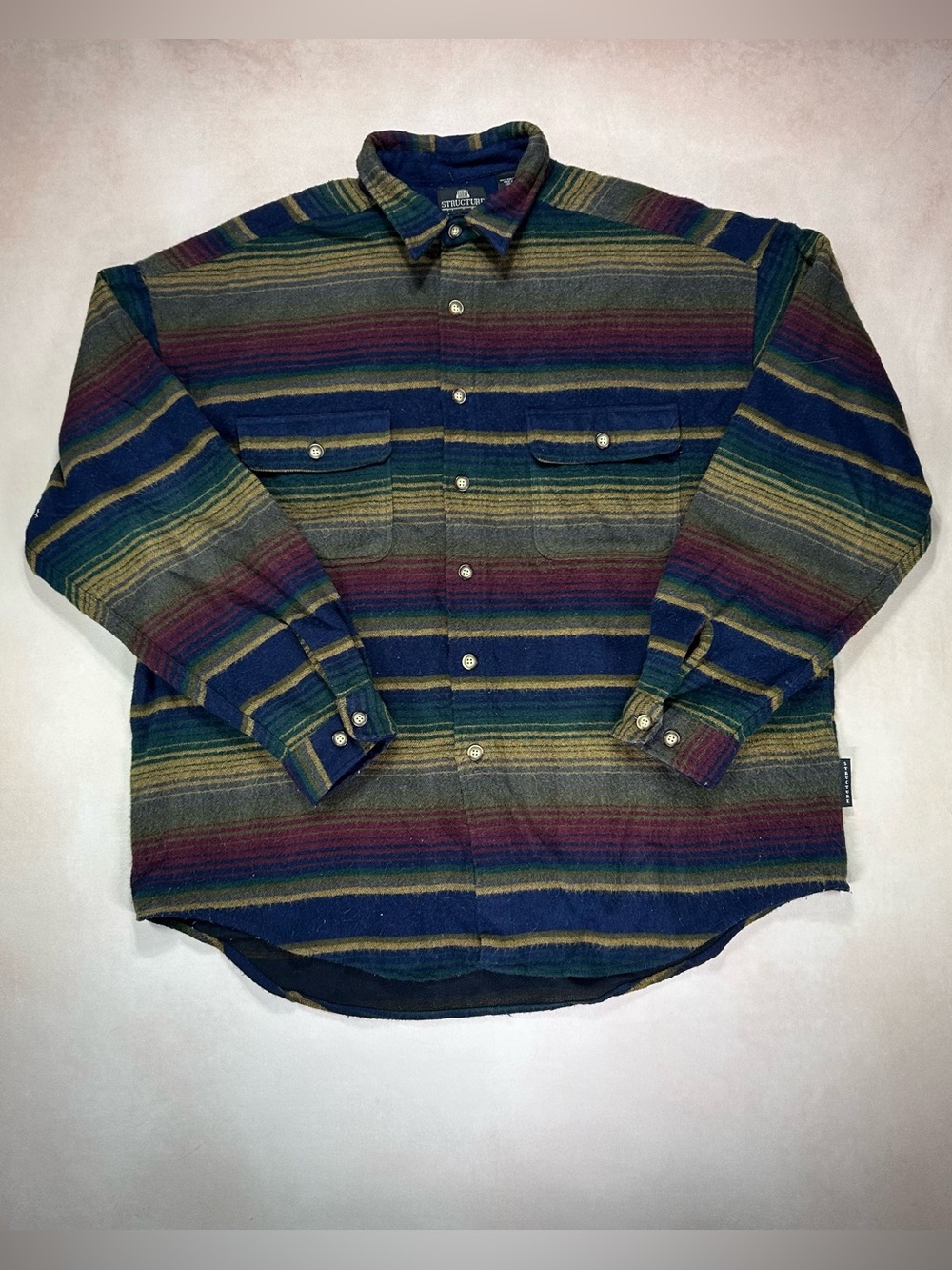 Structure button up